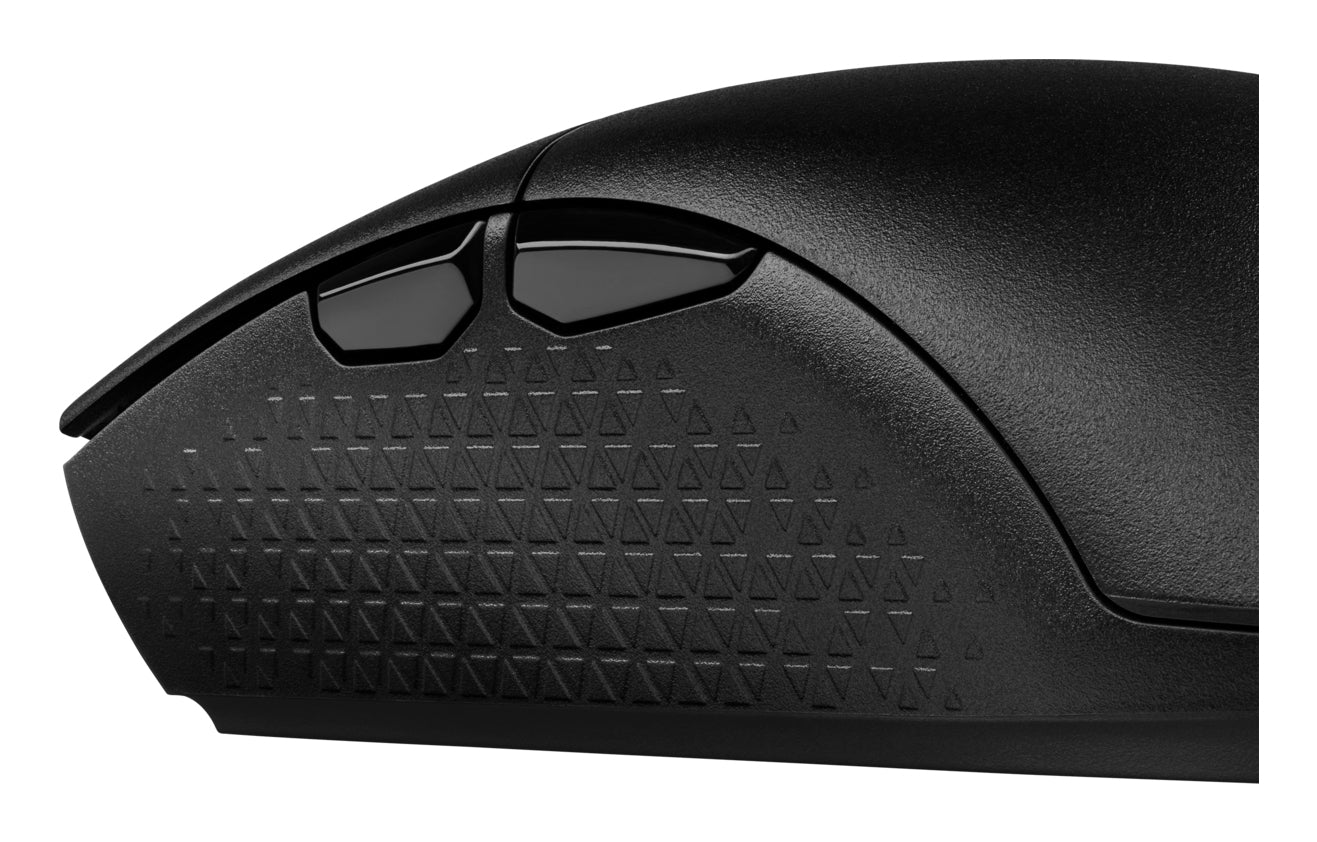 Corsair KATAR PRO XT Gaming-Maus – kabelgebunden, USB-A, 18'000 dpi, 6 Tasten, beidhändig, schwarz