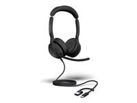 Jabra EVOLVE2 50 – Duo Headset – USB‑C/USB‑A, Stereo – für PC/Mac