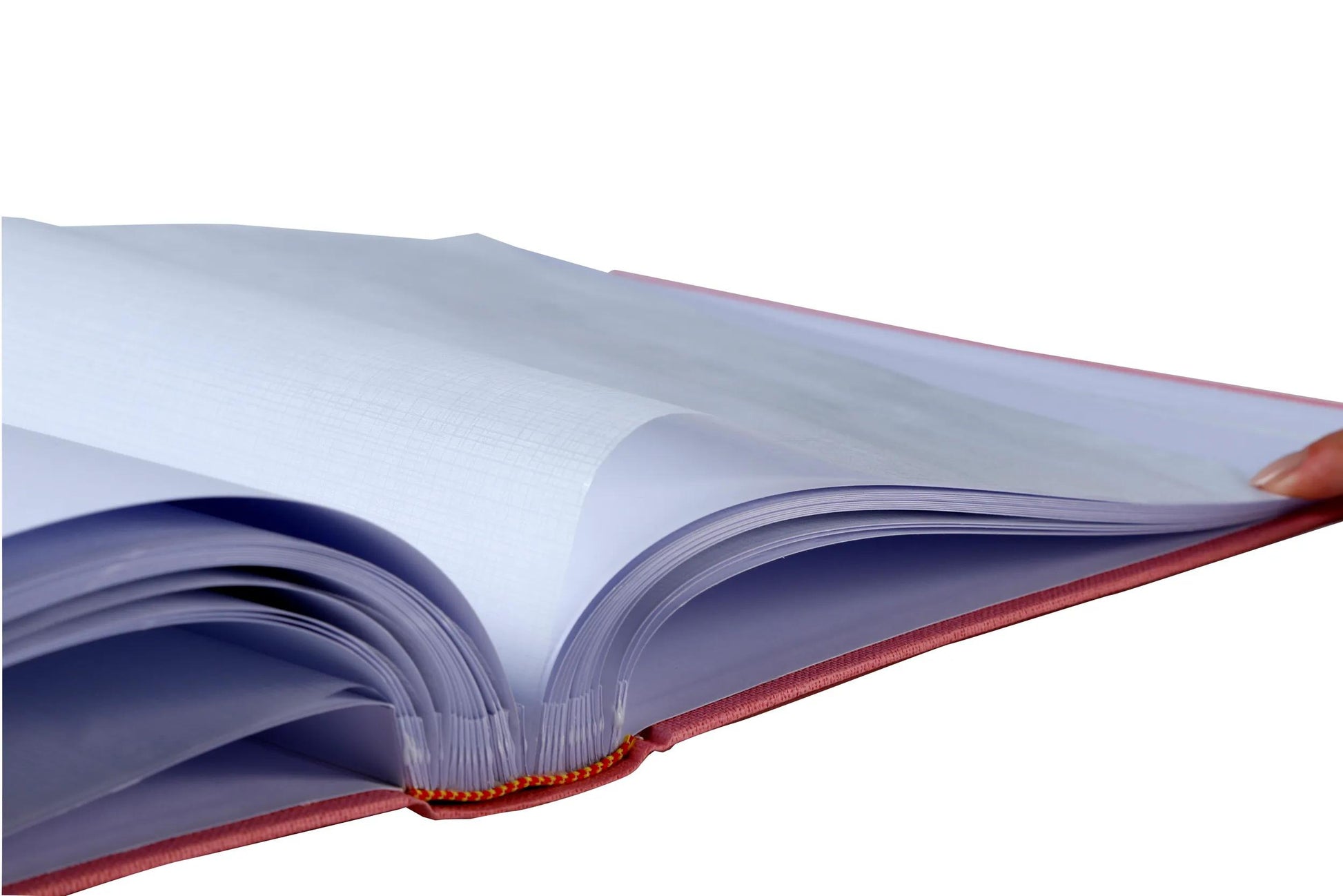 Exacompta Fotobuch, Gebunden, 60 Seiten, Weiss, 29 × 32 cm, Karton, Rosa, mit Kristallfolie