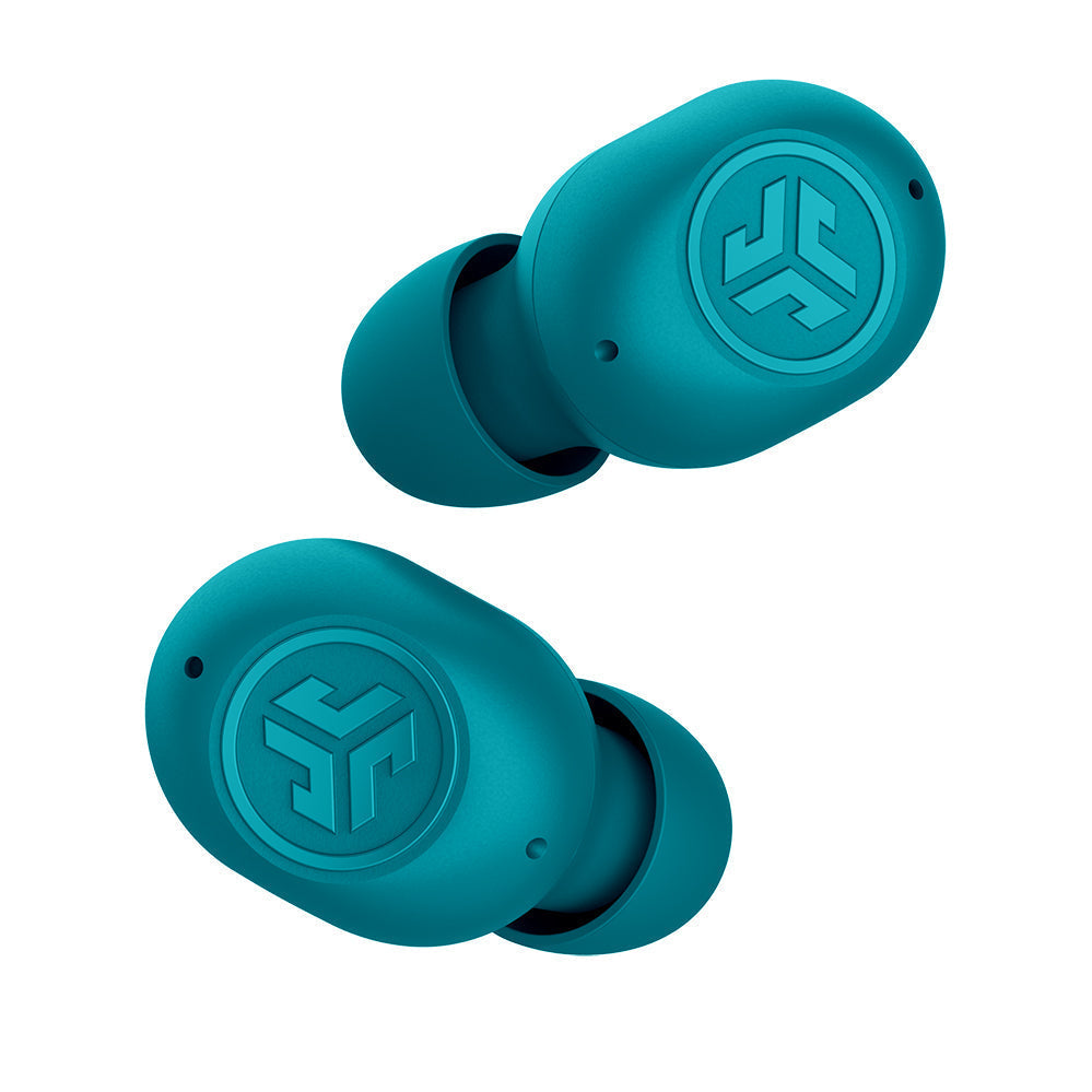 JLab JBuds Mini TWS In-Ear – Stereo, ANC, mit Ladecase, Aqua, BT 5.3