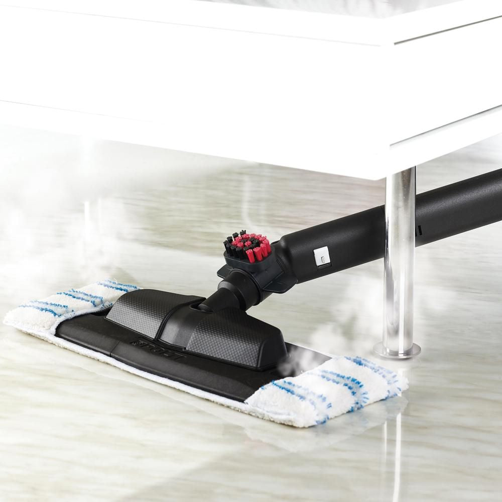 Polti Vaporetto Pro 95 Turbo Flexi – Dampfreiniger – 1100 W, 5 bar, 0,7 l, Aufheizzeit 6 min, Grün