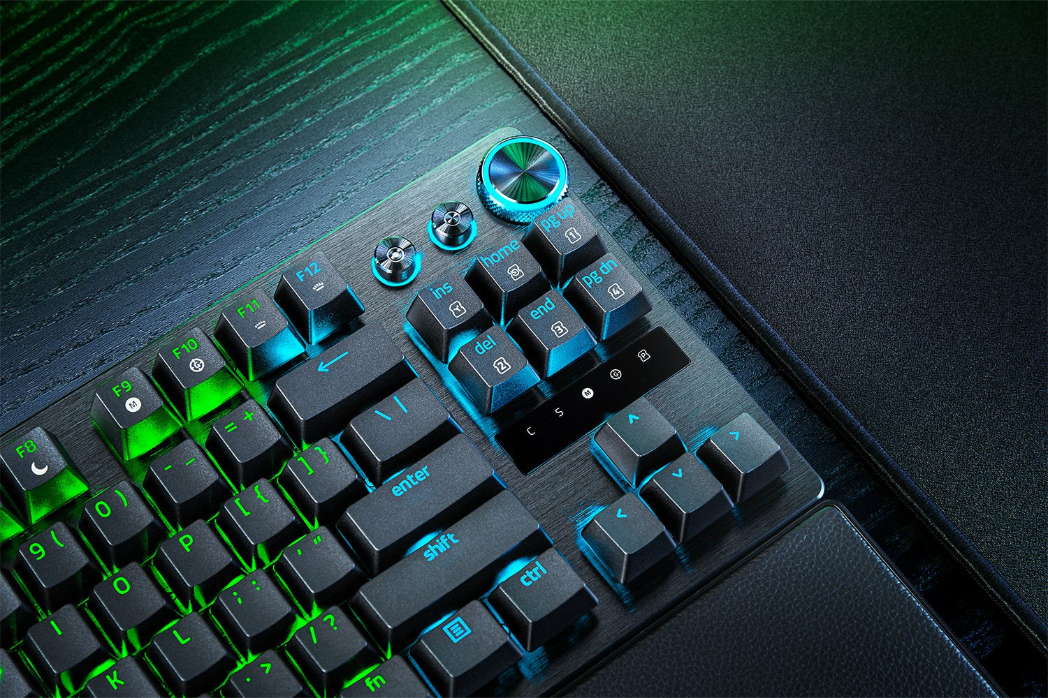 Razer Huntsman V3 Pro Tenkeyless – Tastatur, kabelgebunden (USB-C), DE-Layout (DE), TKL (ohne Ziffernblock)