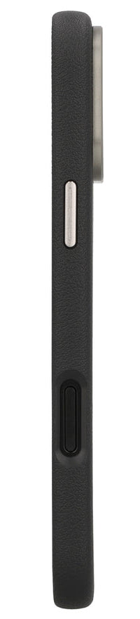 Valenta Backcover Style – für Apple iPhone 16 Pro Max – schwarz – Kunstleder – MagSafe-kompatibel