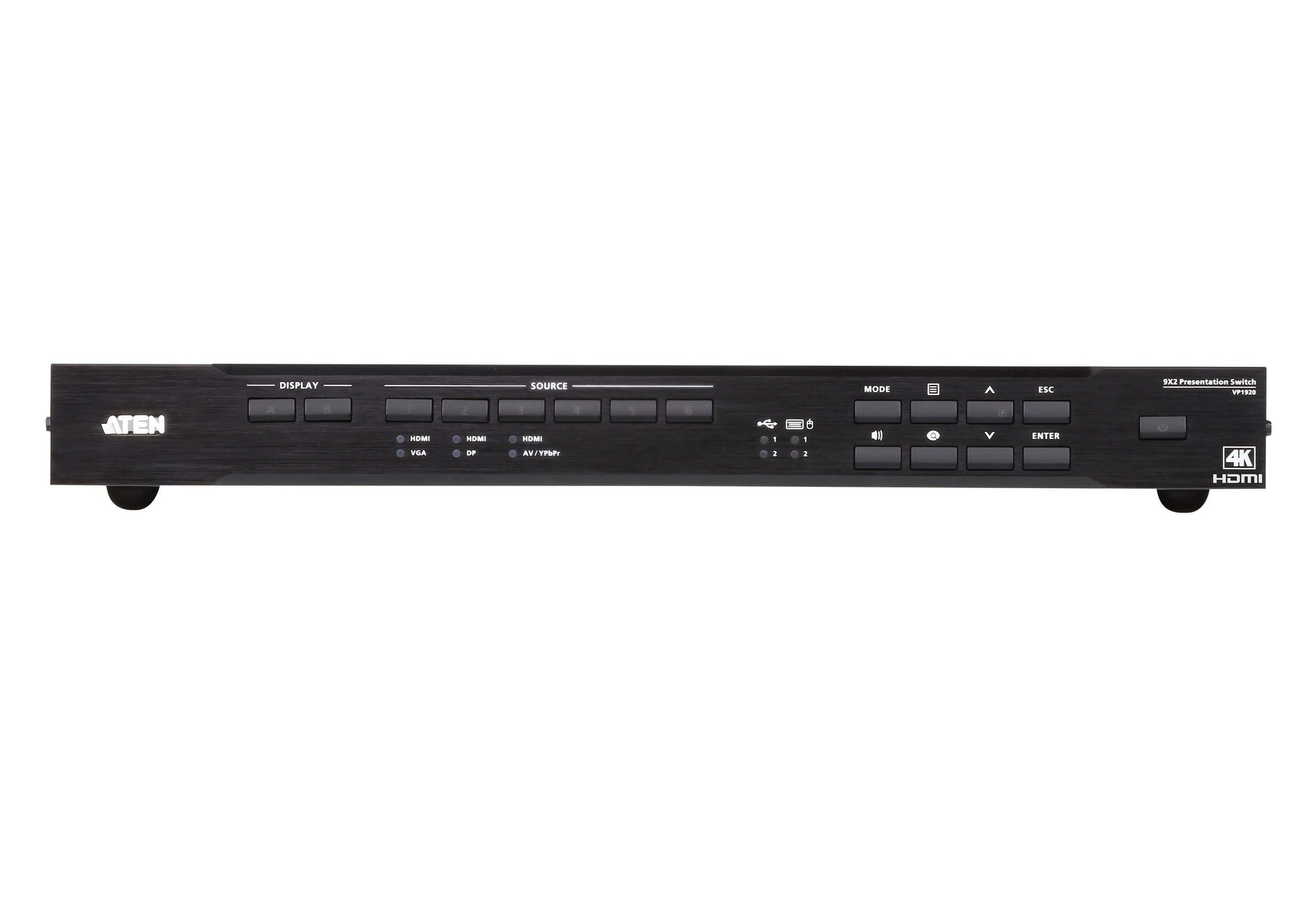 ATEN VP1920 – 9×2 HDMI-Matrix, 4K60, RS-232, Ethernet, IR