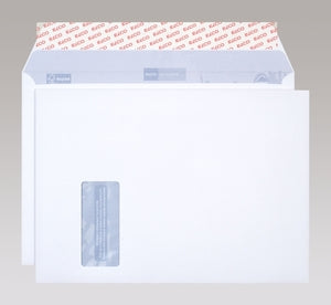 Elco Couvert C4, Fenster links, selbstklebend, weiss, 120 g/m², mit Innendruck – 250 Stk.