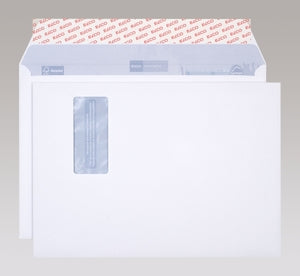 Elco Couvert C4, Fenster rechts, Haftklebung, weiss, 120 g/m², mit Innendruck – 250 Stk.