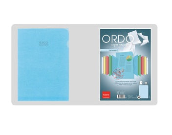 Elco Sichtmappe A4 – Blau, Papier, 10er-Pack