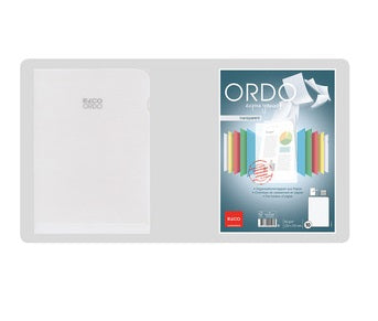 Elco Ordo Sichtmappe A4 – weiss, Papier, 10er-Pack