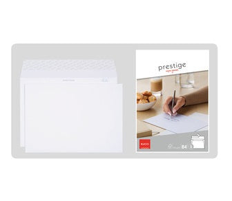 ELCO Couvert B4 (353 × 250 mm), ohne Fenster, haftklebend, weiss, 120 g/m² – 5 Stk.