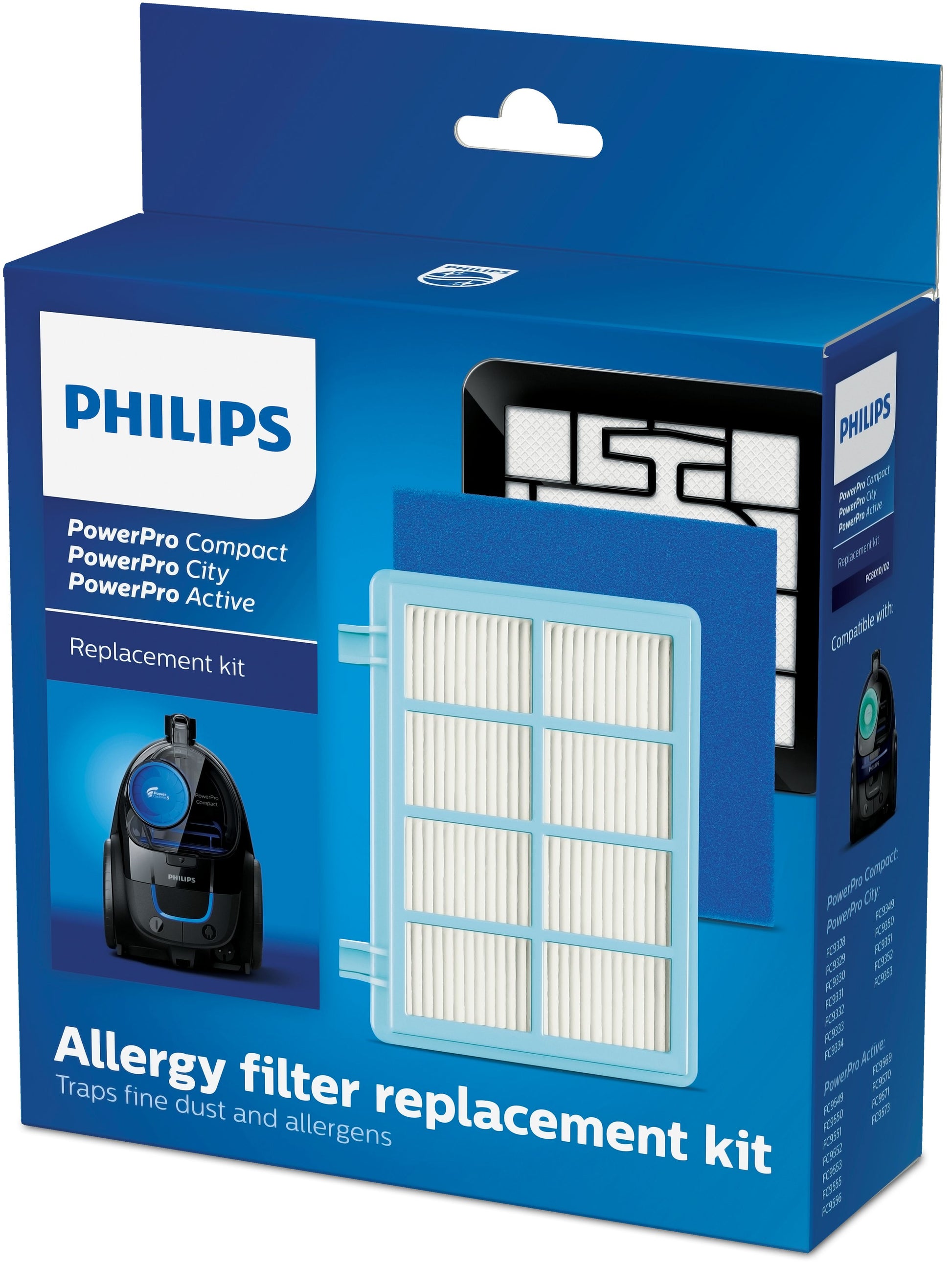 Philips Filter-Set FC8010/02 – 3 Stück, für Philips 3000/5000 Serie und andere