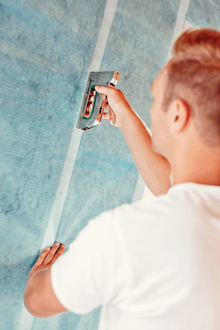 Rapid Handtacker R34E – für Klammern Typ 140, 6–14 mm, Feindraht, einstellbare Schlagkraft, Stahl, grau