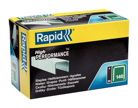 Rapid Heftklammern – 140/10, 5'000 Stück, verzinkt – für Rapid (Auswahl)