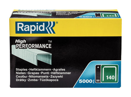 Rapid Heftklammern – 140/10, 5'000 Stück, verzinkt – für Rapid (Auswahl)