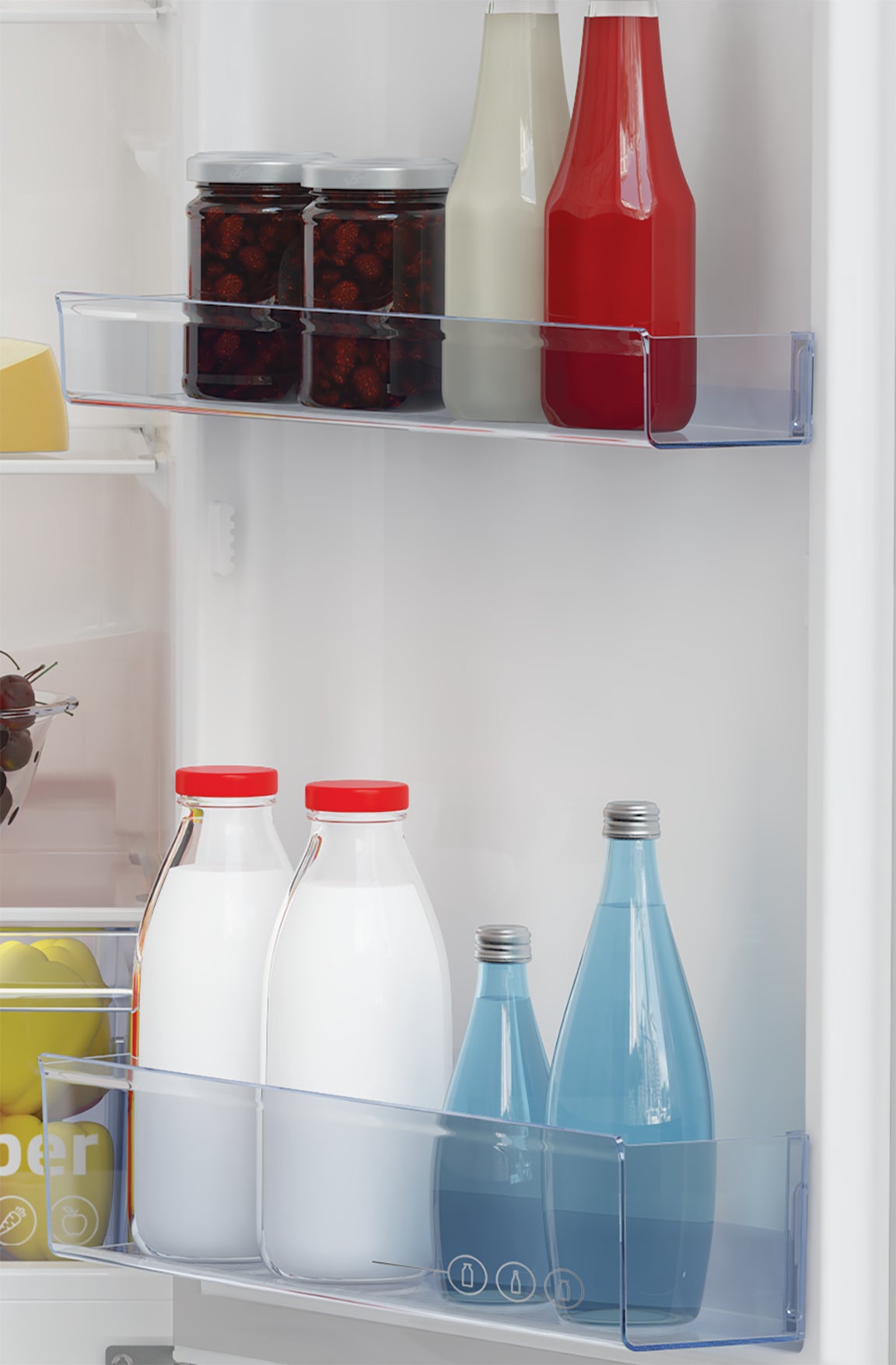 Beko Kühl-Gefrier-Kombination KG120 – 291 l, 230 V, statisch, Energieeffizienzklasse E