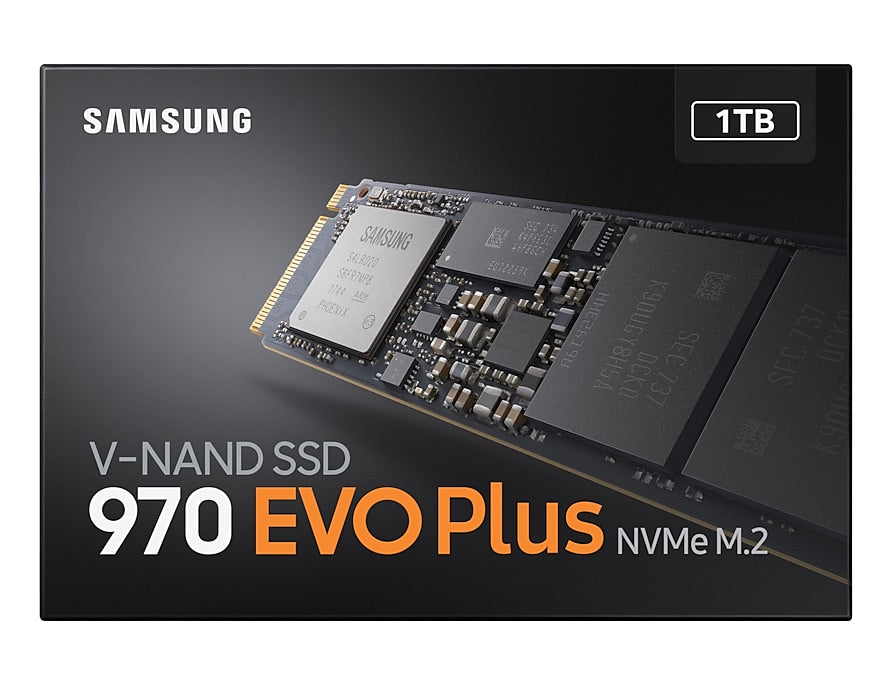 Samsung 970 EVO PLUS 1 TB M.2 NVMe SSD – PCIe 3.0 x4