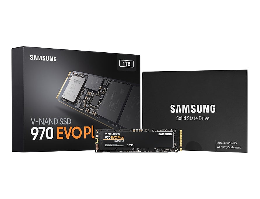 Samsung 970 EVO PLUS 1 TB M.2 NVMe SSD – PCIe 3.0 x4