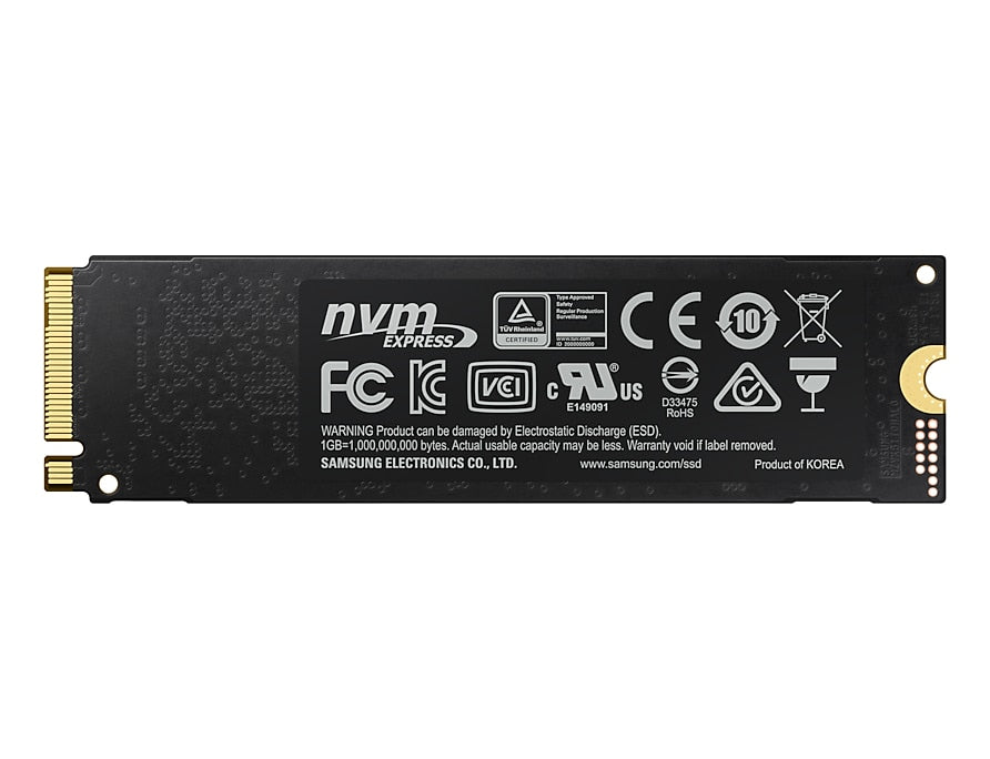 Samsung 970 EVO PLUS 1 TB M.2 NVMe SSD – PCIe 3.0 x4