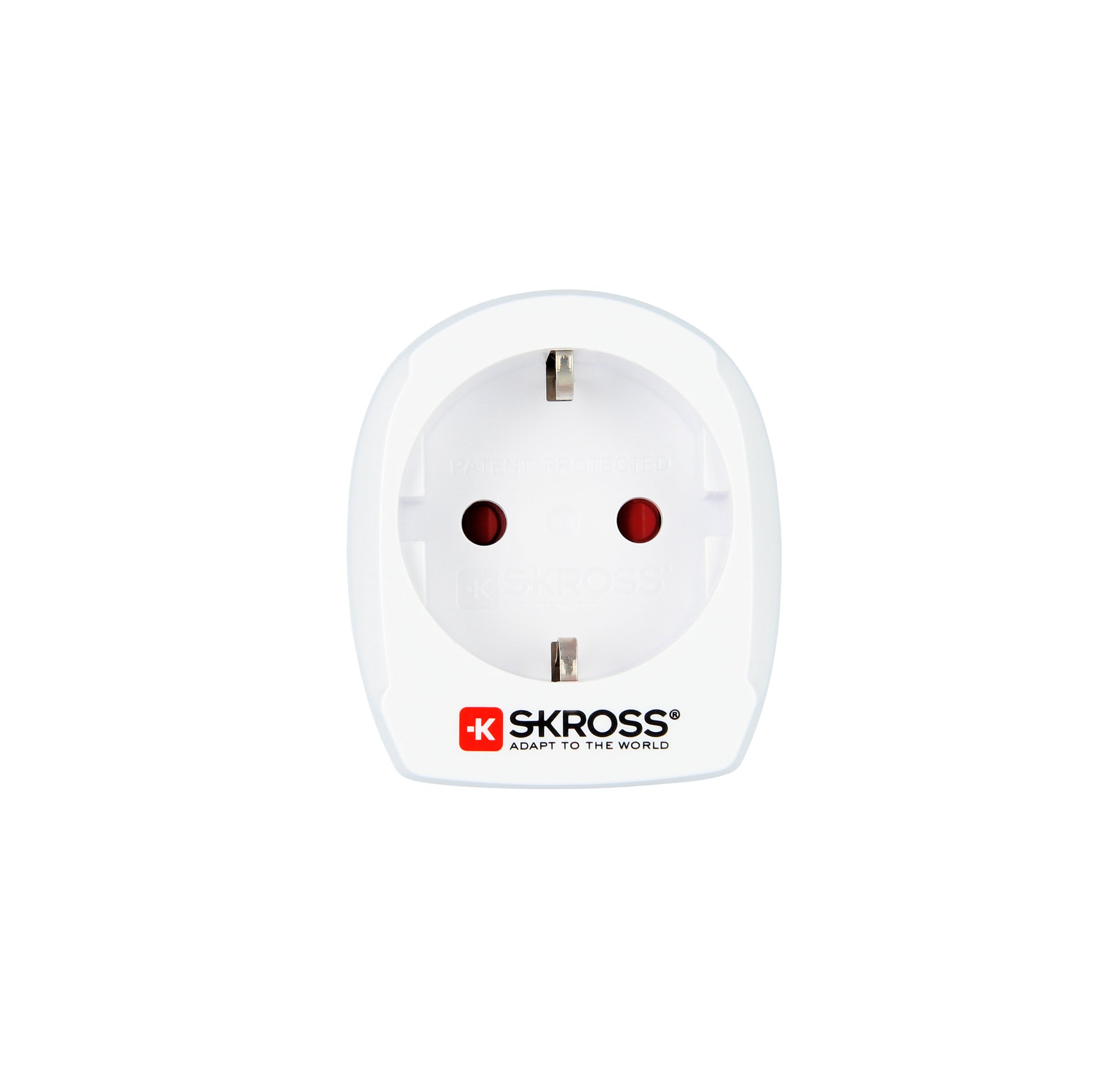 Skross Reiseadapter – von Typ C zu Typ K – 100–250 V, 16 A/4.000 W