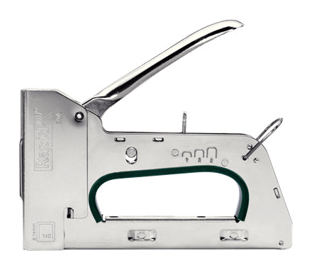 Rapid Handtacker R34E – für Klammern Typ 140, 6–14 mm, Feindraht, einstellbare Schlagkraft, Stahl, grau