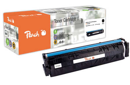 Peach 203X (CF540X) Schwarz Toner – Kompatibel XL – 3'200 Seiten – für HP LaserJet Pro M254/M280/M281