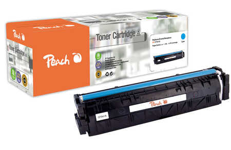Peach 203A (CF541A) Cyan Toner – Kompatibel – 1'300 Seiten – für HP LaserJet Pro M254/M280/M281 und andere