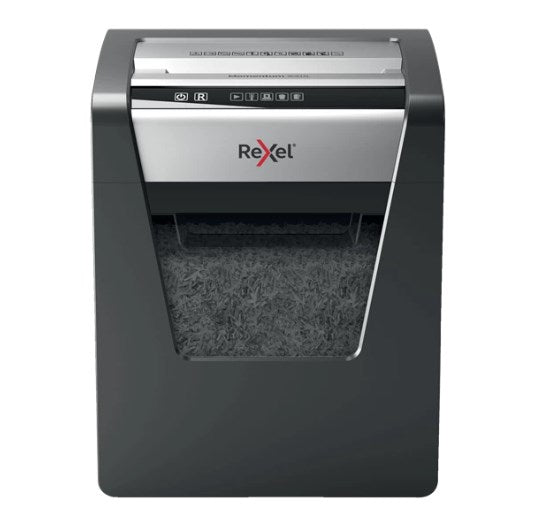 Rexel Momentum M510 – Aktenvernichter, DIN P-5, Partikelschnitt 2 × 15 mm, 10 Blatt, 23 l