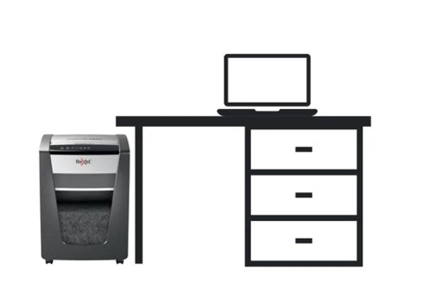 Rexel Momentum X420 – Aktenvernichter, DIN P-4, Partikelschnitt 4 × 40 mm, 20 Blatt, 30 l
