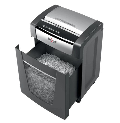 Rexel Momentum X420 – Aktenvernichter, DIN P-4, Partikelschnitt 4 × 40 mm, 20 Blatt, 30 l