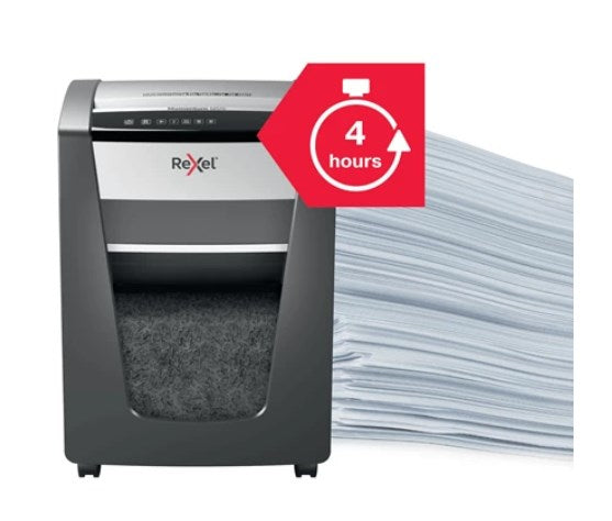 Rexel Momentum X420 – Aktenvernichter, DIN P-4, Partikelschnitt 4 × 40 mm, 20 Blatt, 30 l
