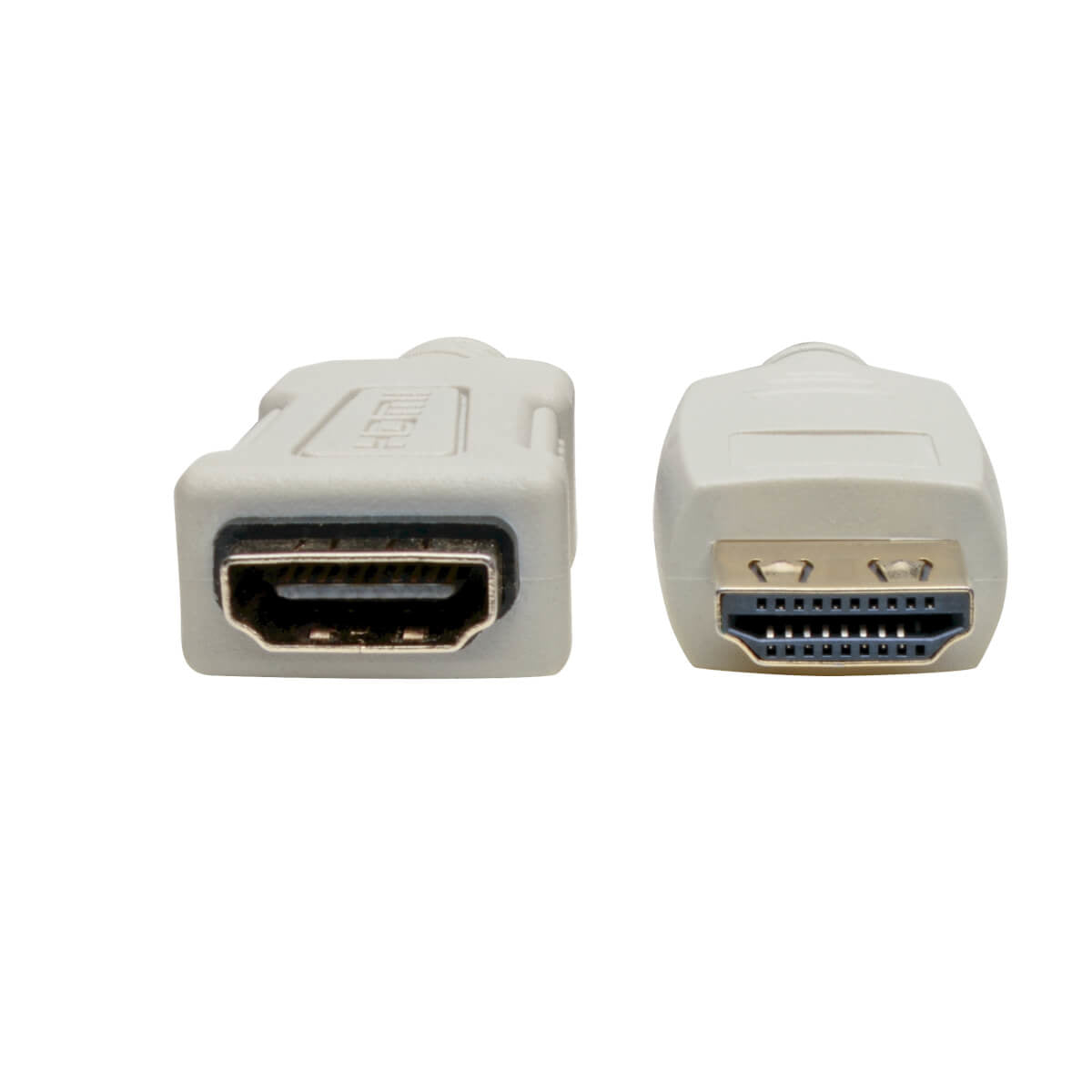 Tripp Lite HDMI Verlängerungskabel HDMI 2.0 4K 60 Hz – 3,05 m – Ethernet – Beige/Schwarz