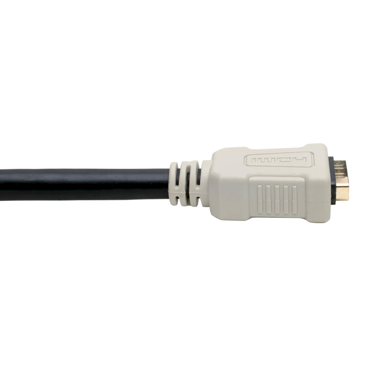 Tripp Lite HDMI Verlängerungskabel HDMI 2.0 4K 60 Hz – 6,09 m – HDR, Ethernet – Beige, Schwarz
