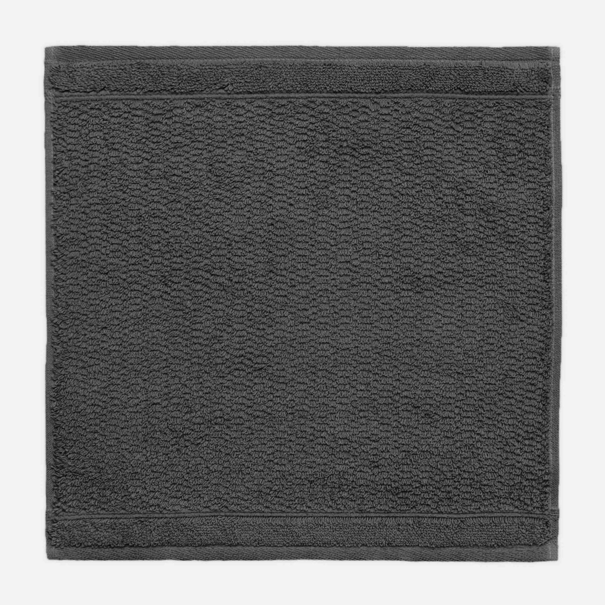 Frottana Waschlappen – 30×30 cm, Baumwolle, 500 g/m², Graphit