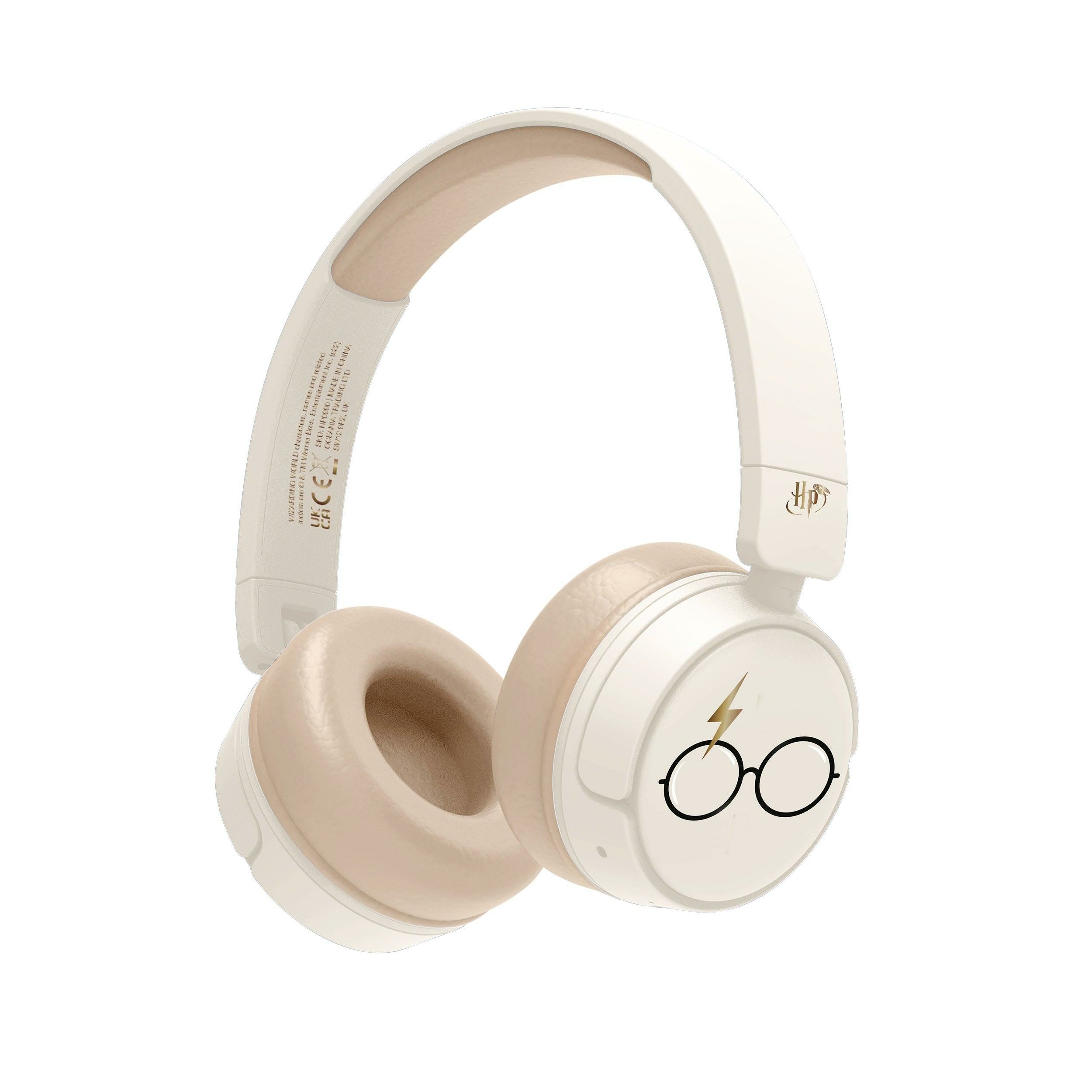 OTL Technologies Harry Potter Cream Kinderkopfhörer – On-Ear, Stereo, Kabel + BT, Rosa/Blau, BT 5.1