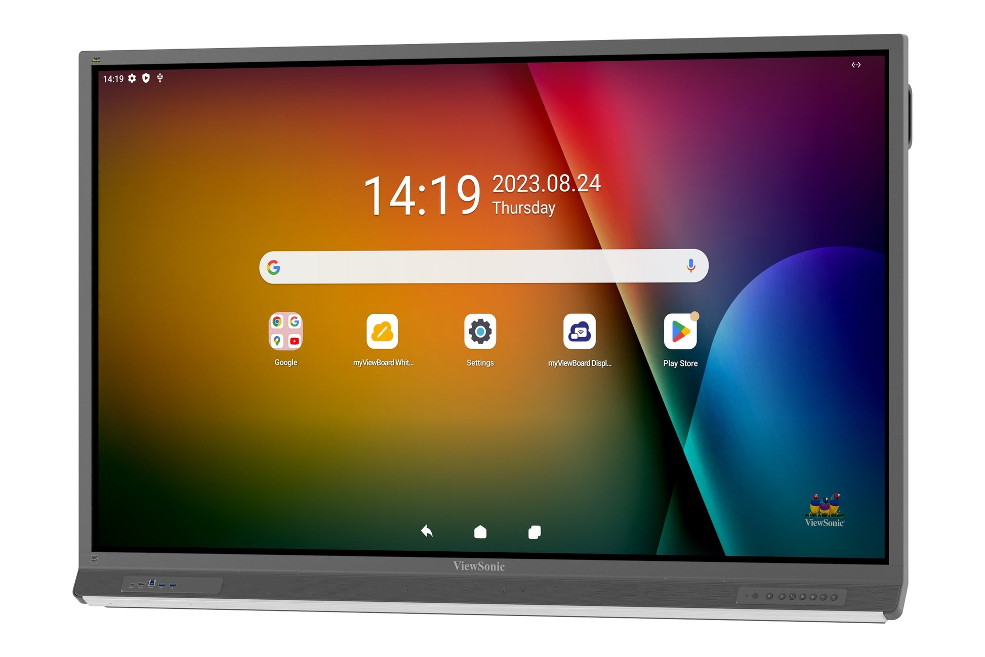 Viewsonic IFP6552-2F – Interaktives Touch-Display, 65", Ultra HD 4K, 400 cd/m²