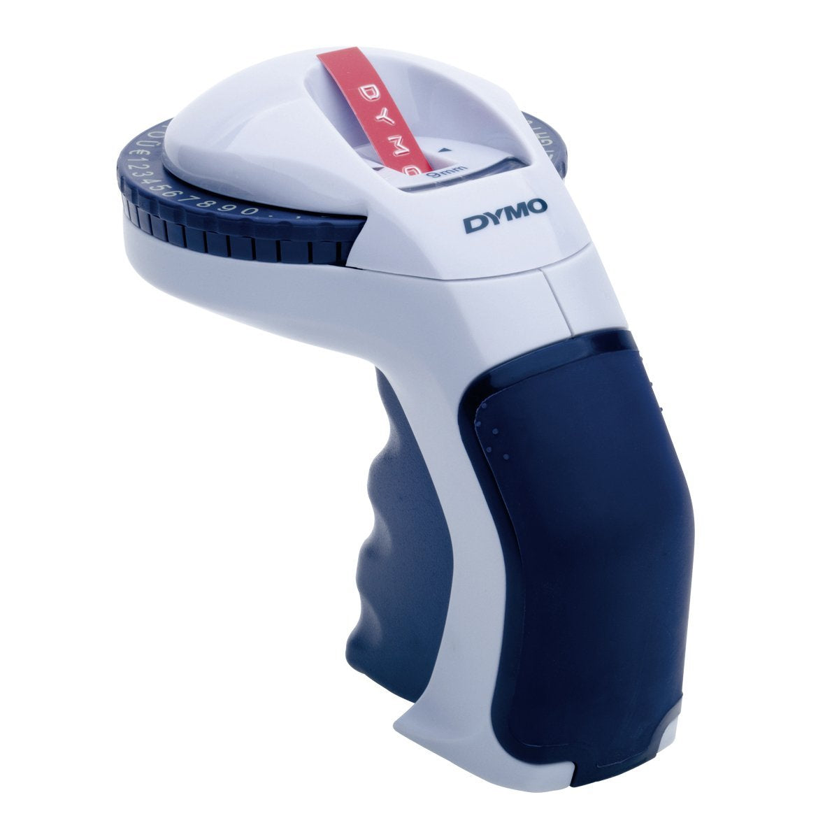 DYMO Omega – Beschriftungsgerät für 9 mm Prägebänder, 49 Symbole