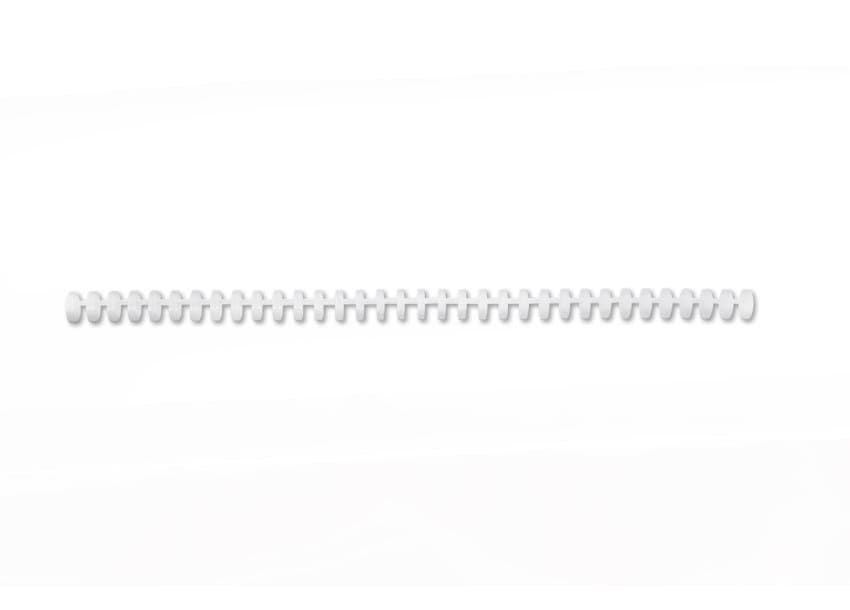 GBC Bindedisc-Ringe – für A4 – Ø 12 mm, weiss, Kunststoff – 50 Stk.