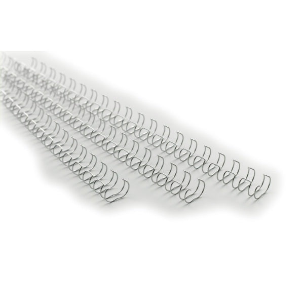 GBC Bindedisc-Ringe – für A4 – Ø 6 mm, silber, Draht – 100 Stk.