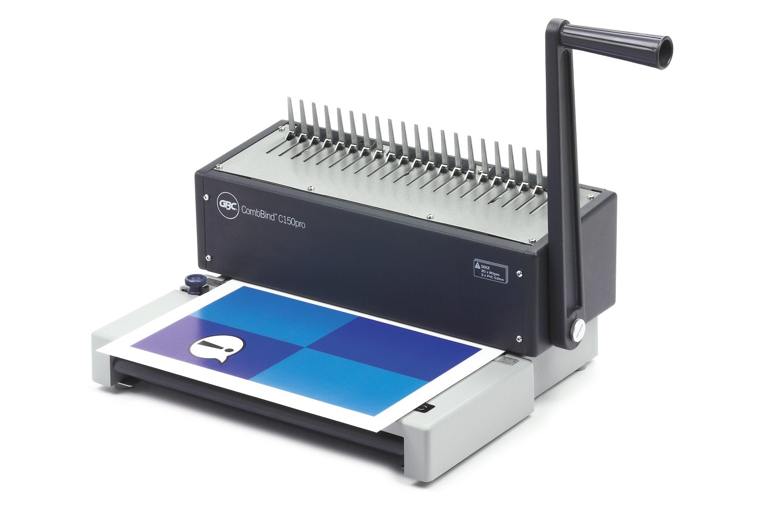 GBC CombBind C150Pro Bindegerät – Plastikbindung, für 21-Loch, A3, bis 20 Blatt