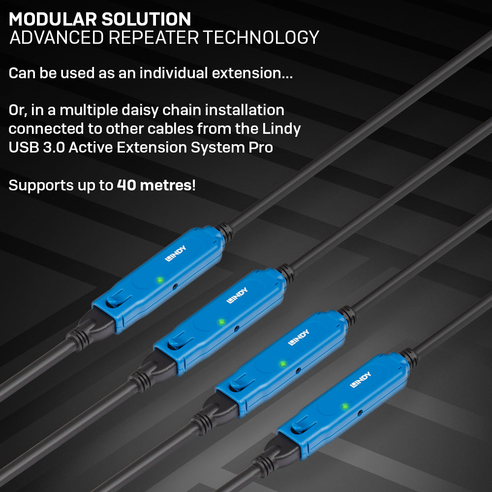 Lindy USB-Kabel, 30 m, USB 3