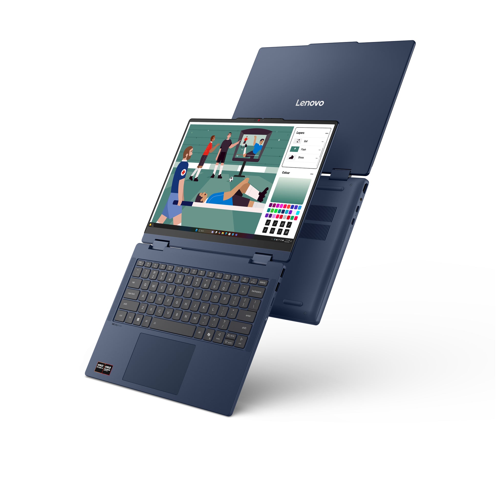 Lenovo IdeaPad 5 2in1 – 14" WUXGA Touch, Ryzen AI 7 445, 16 GB, 1 TB SSD, Win 11 Home