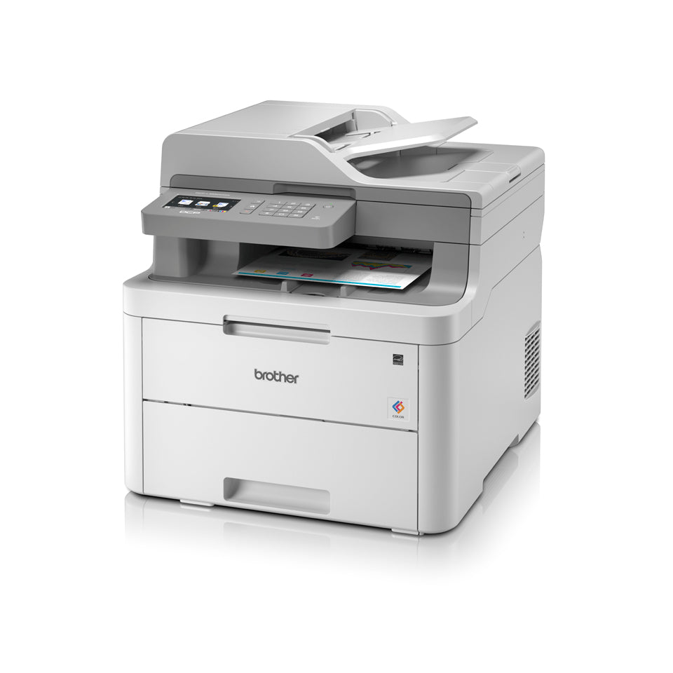 Brother DCP-L3550CDW – Farbiger Laser-MFP A4, 3-in-1 – USB/WLAN – Duplex – 18 Seiten/Min. S/W, 18 Seiten/Min. Farbe