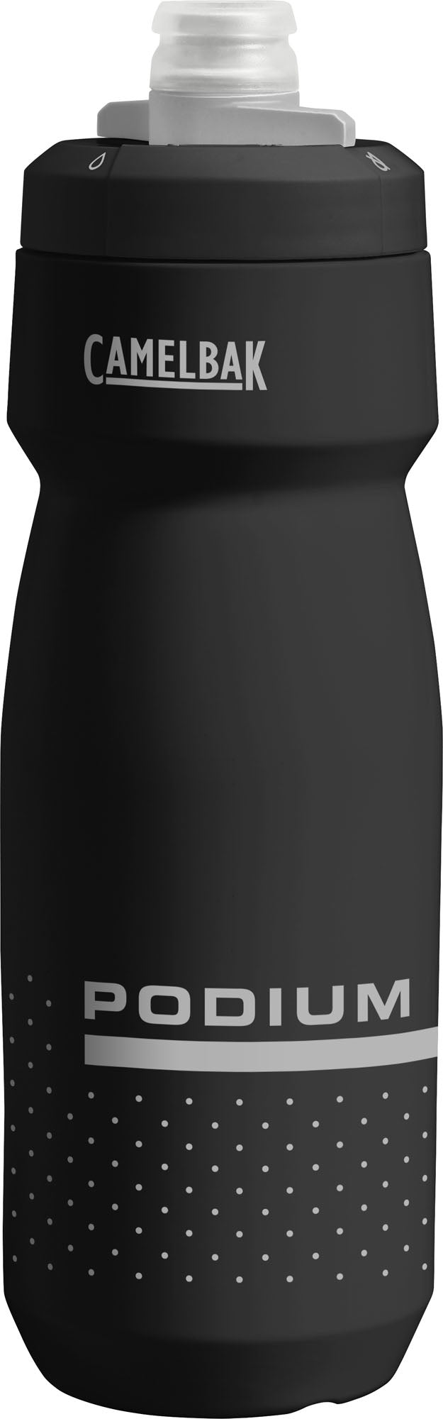 CamelBak Podium Trinkflasche 710 ml – Polypropylen (PP), Schraubdeckel, Schwarz