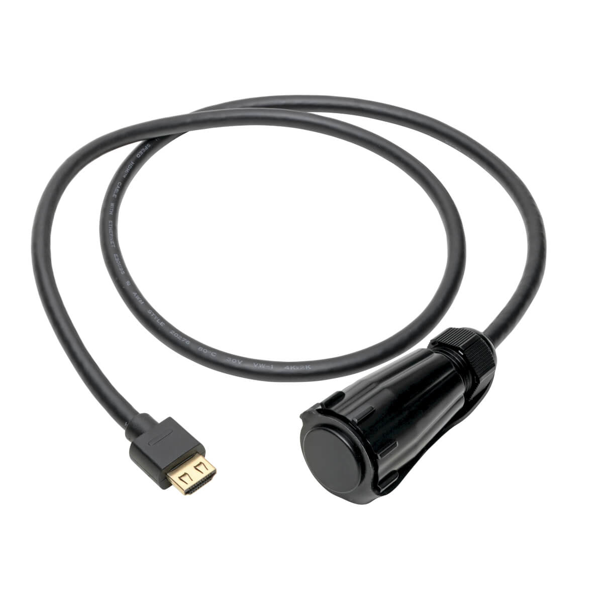 Tripp Lite HDMI Kabel HDMI 2.0 – 4K 60 Hz – 0,91 m – ARC, Ethernet