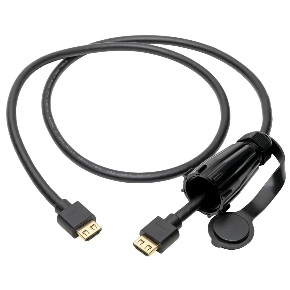 Tripp Lite HDMI Kabel HDMI 2.0 – 4K 60 Hz – 0,91 m – ARC, Ethernet