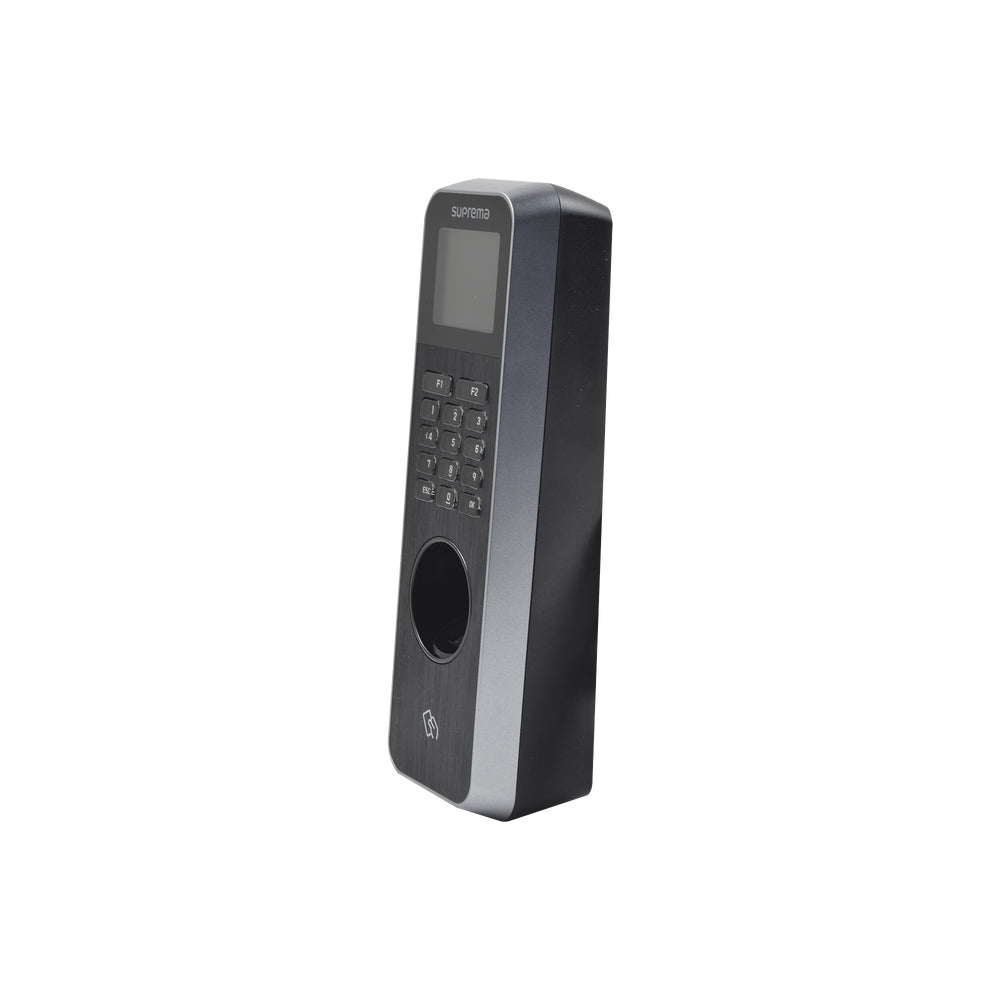 Suprema BioLite N2 Zugangskontrollleser – 13,56 MHz, NFC, Fingerabdruck, 14-Tasten-Tastatur, IP67, 12 V DC