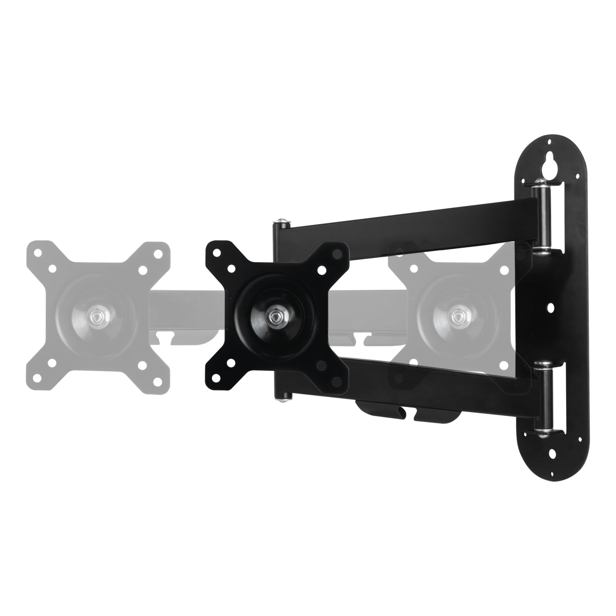 ARCTIC W1C – Monitor-Wandhalterung – 1 Monitor – bis 49" – VESA 75×75/100×100 mm – bis 18 kg/Monitor