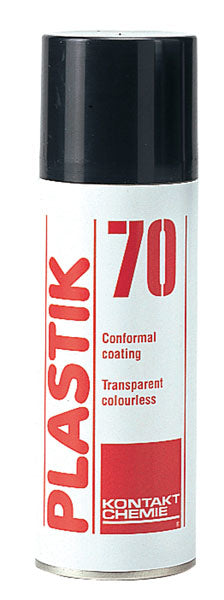 Kontakt Chemie Leiterplatten-Schutzlack PLASTIK 70 Flasche – 400 ml – für Metall, Kunststoff, Glas