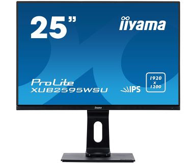 iiyama XUB2595WSUB1 – Monitor, 25" 1920 × 1200 (WUXGA), IPS, 300 cd/m²