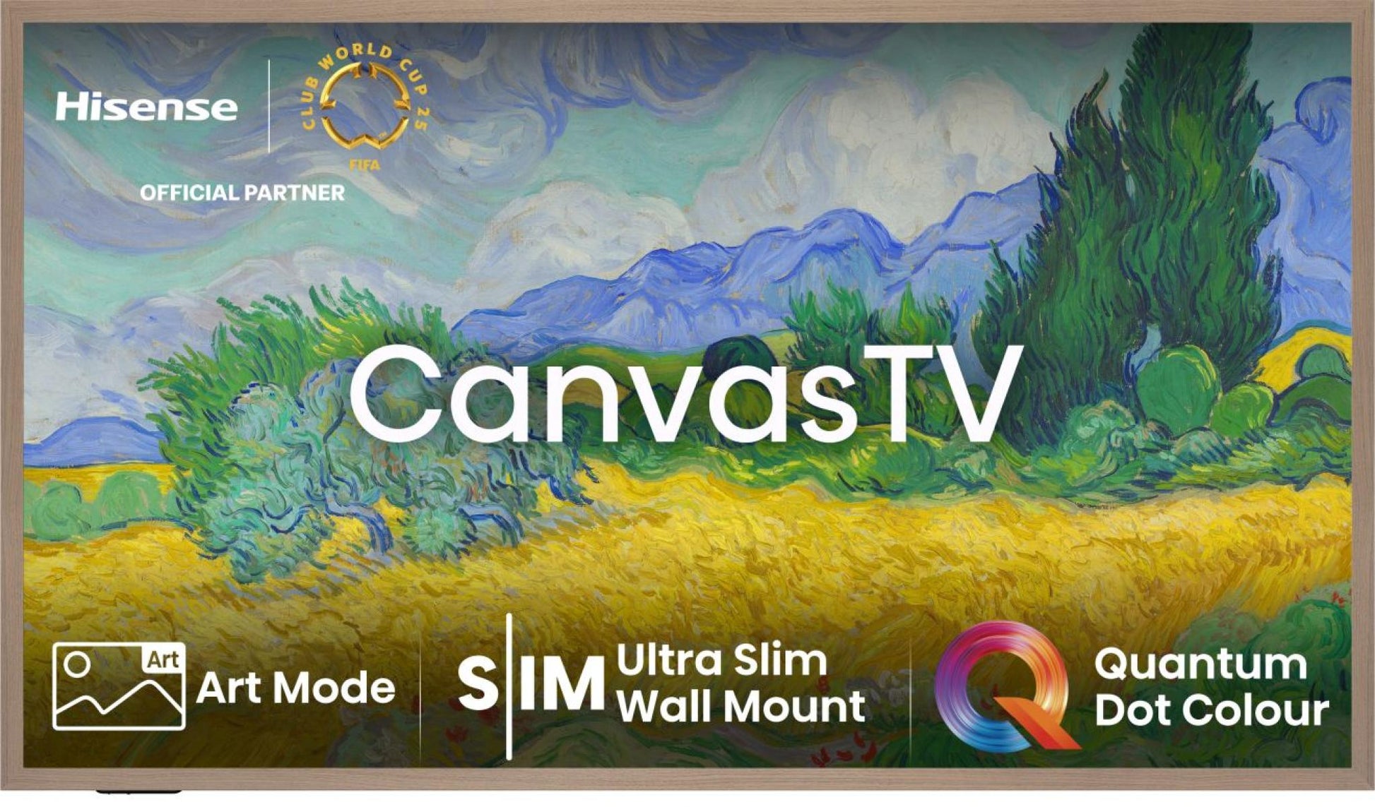Hisense S7NQ 55" TV – 4K UHD – QLED – VIDAA 7 – 120 Hz – HDR10+