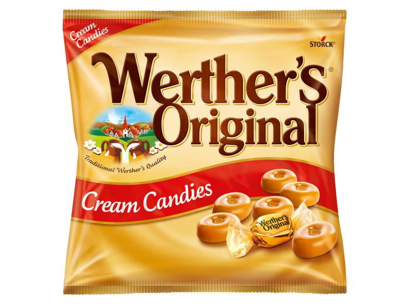 STORCK Werthers Original Lutschbonbons – Creme – 150 g